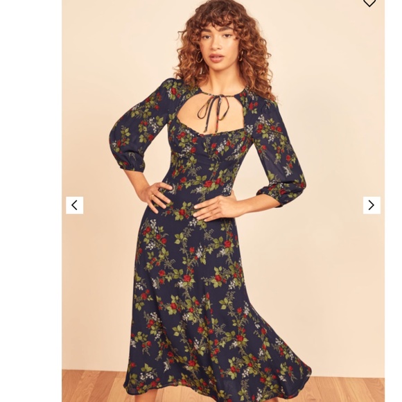 Reformation Poulter Dress - Picture 1 of 4